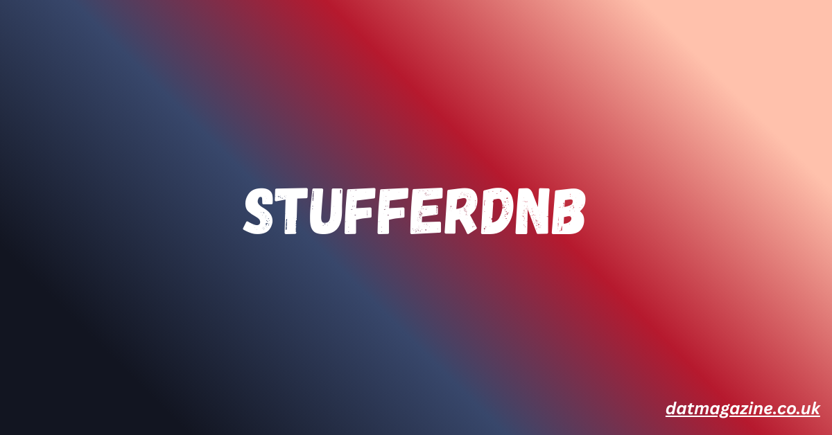 StufferDNB Explained: Meaning, Sound, Origins & the Future of Drum and Bass
