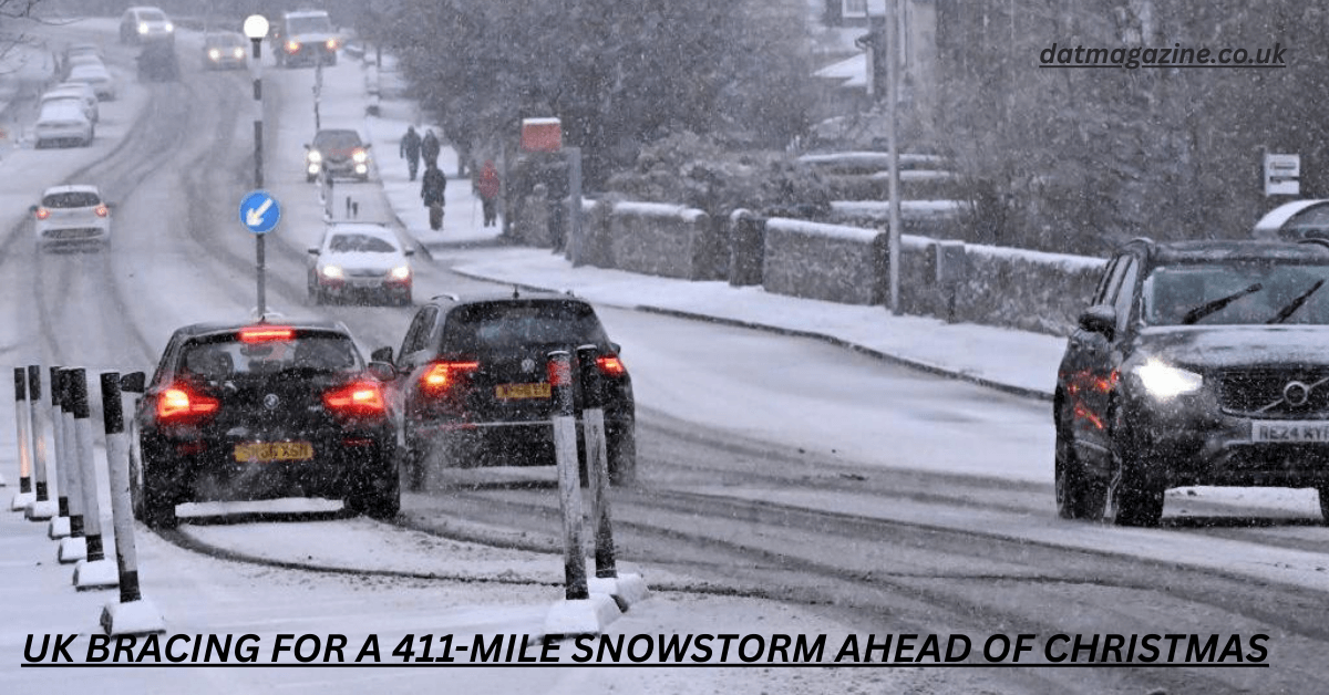 UK Bracing for a 411-Mile Snowstorm Ahead of Christmas: Full Forecast, Maps, Warnings & Expert Analysis 2025