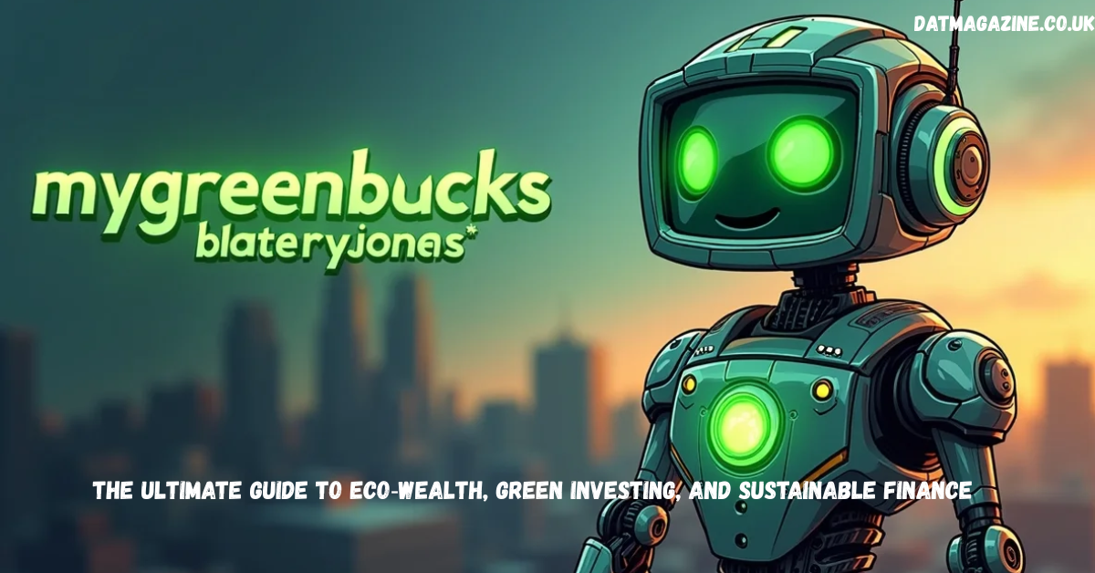 MyGreenBucks Kenneth Jones: The Ultimate Guide to Eco‑Wealth, Green Investing, and Sustainable Finance in 2026