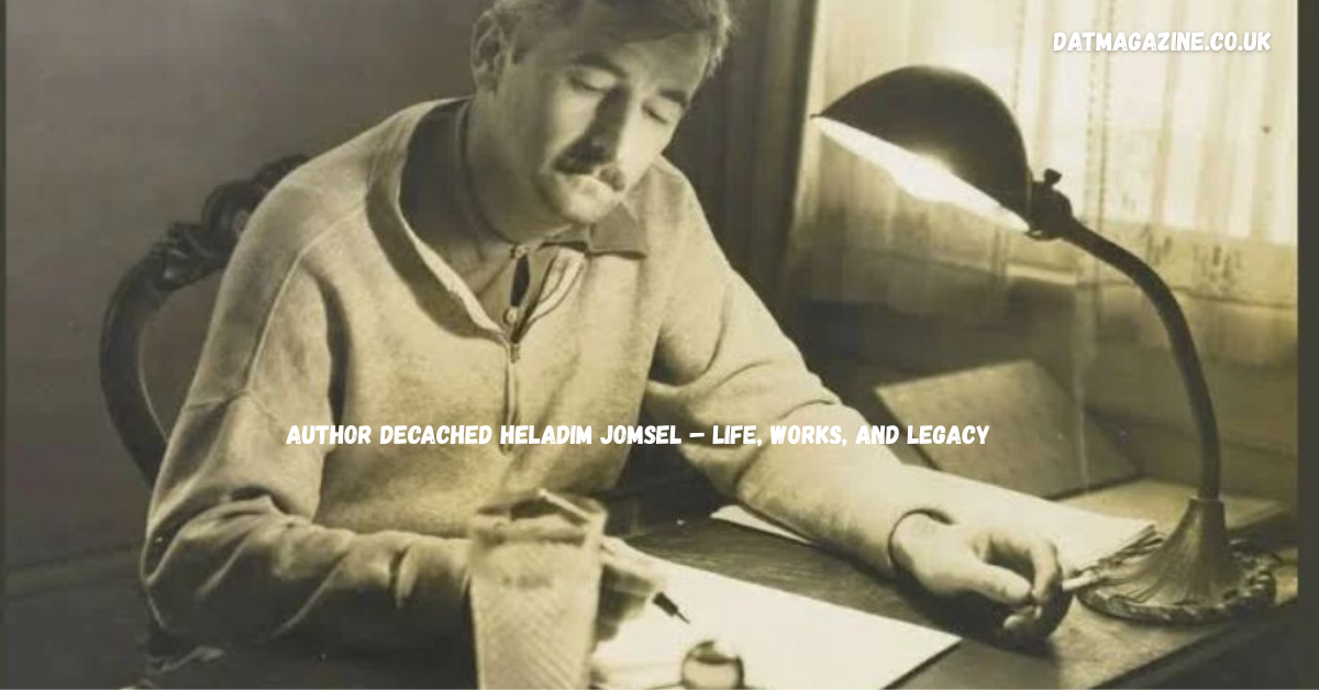 Author Decached Heladim Jomsel – Life, Works, and Legacy in 2026