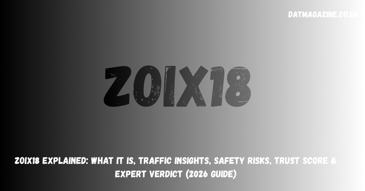 Zoix18 Explained: What It Is, Traffic Insights, Safety Risks, Trust Score & Expert Verdict (2026 Guide)