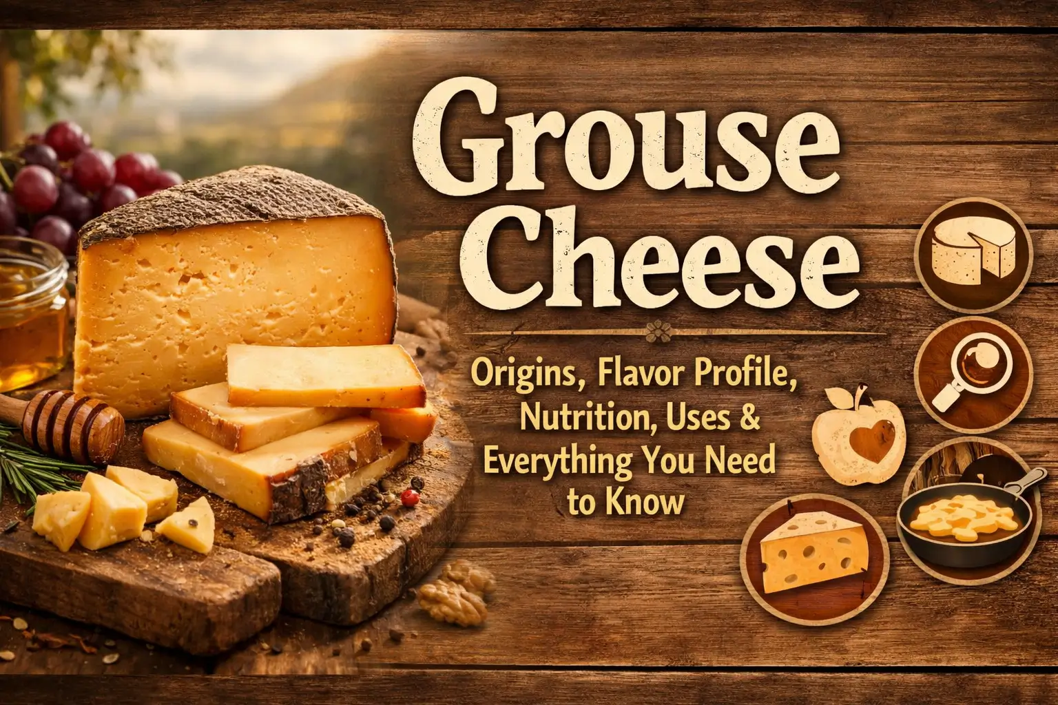Grouse Cheese: Origins, Flavor Profile, Nutrition, Uses & Everything You Need to Know