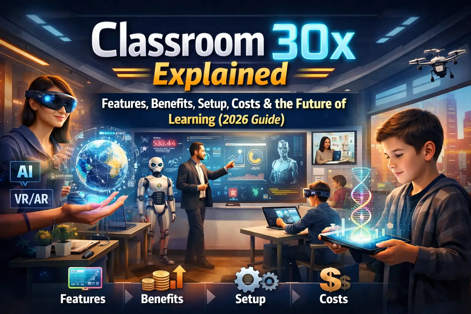 Classroom 30x Explained: Features, Benefits, Setup, Costs & the Future of Learning (2026 Guide)