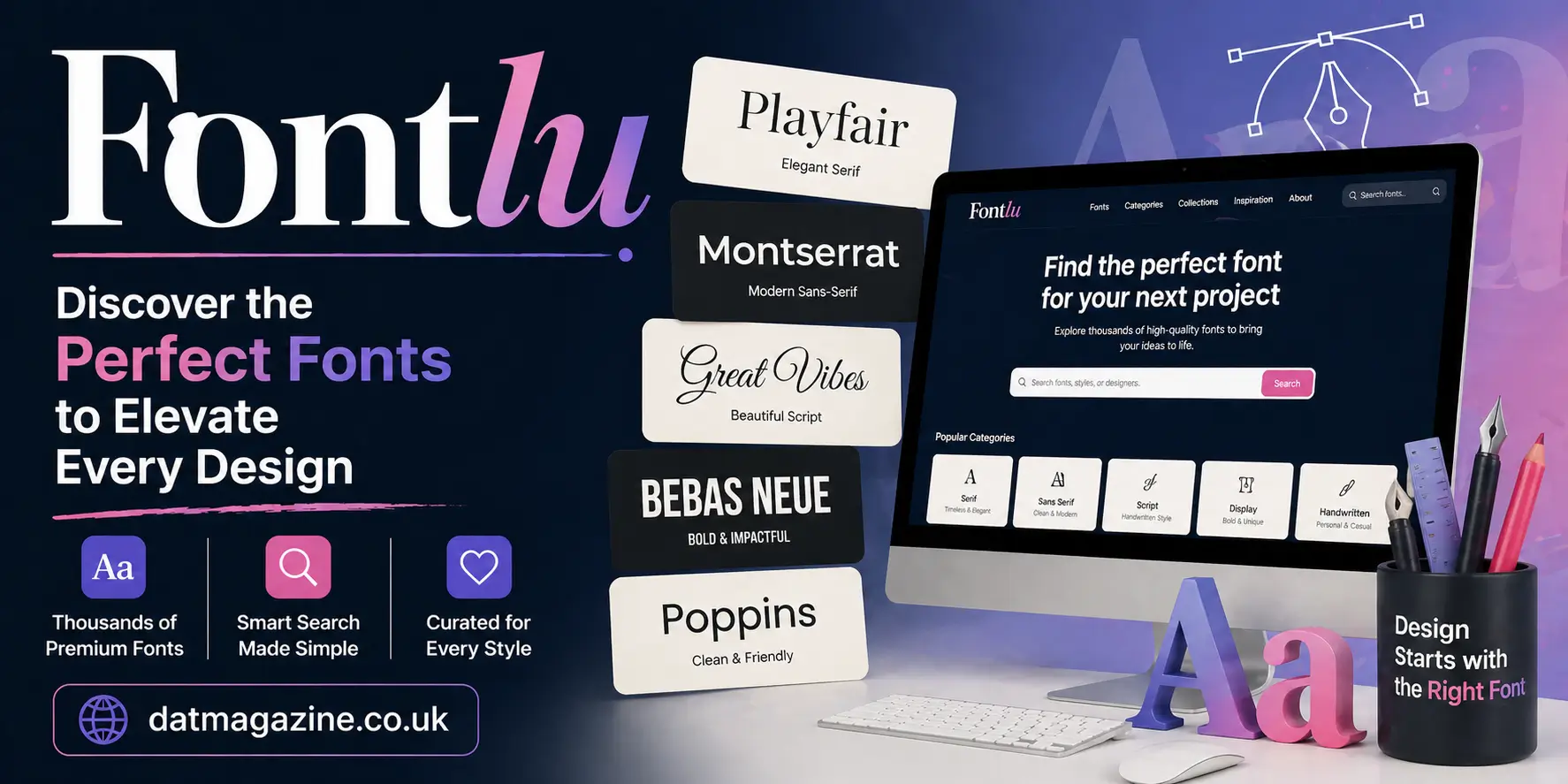 Fontlu: Discover the Perfect Fonts to Elevate Every Design