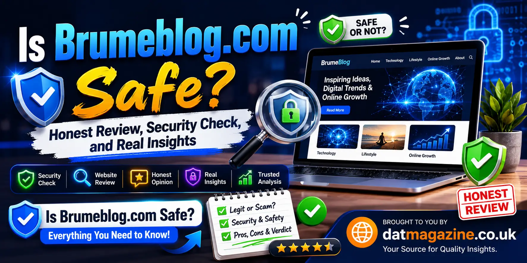 Is Brumeblog.com Safe? Honest Review, Security Check, and Real Insights