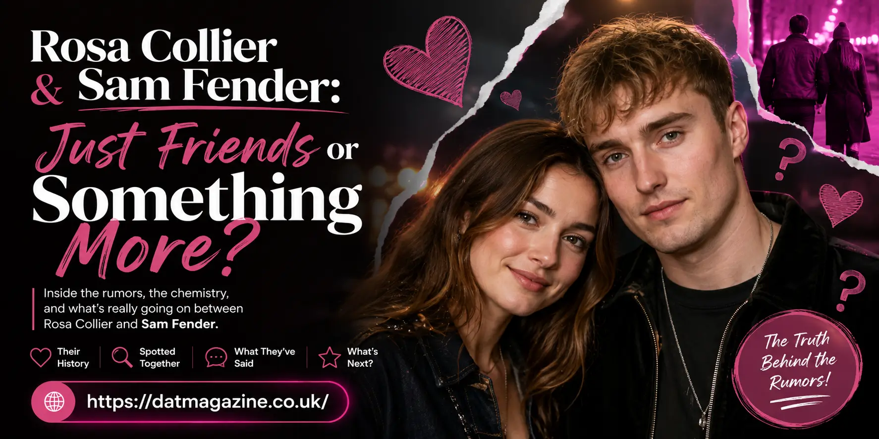 Rosa Collier & Sam Fender: Just Friends or Something More?