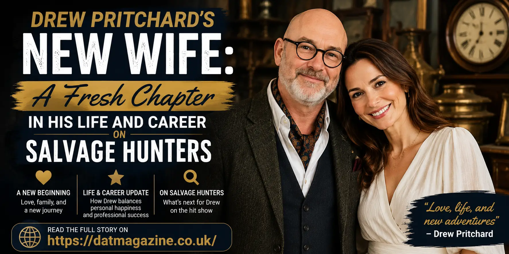 Drew Pritchard’s New Wife: A Fresh Chapter in His Life and Career on Salvage Hunters