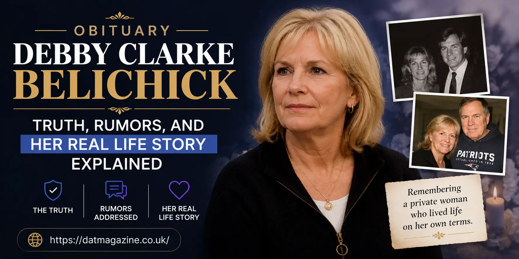Obituary Debby Clarke Belichick: Truth, Rumors, and Her Real Life Story Explained