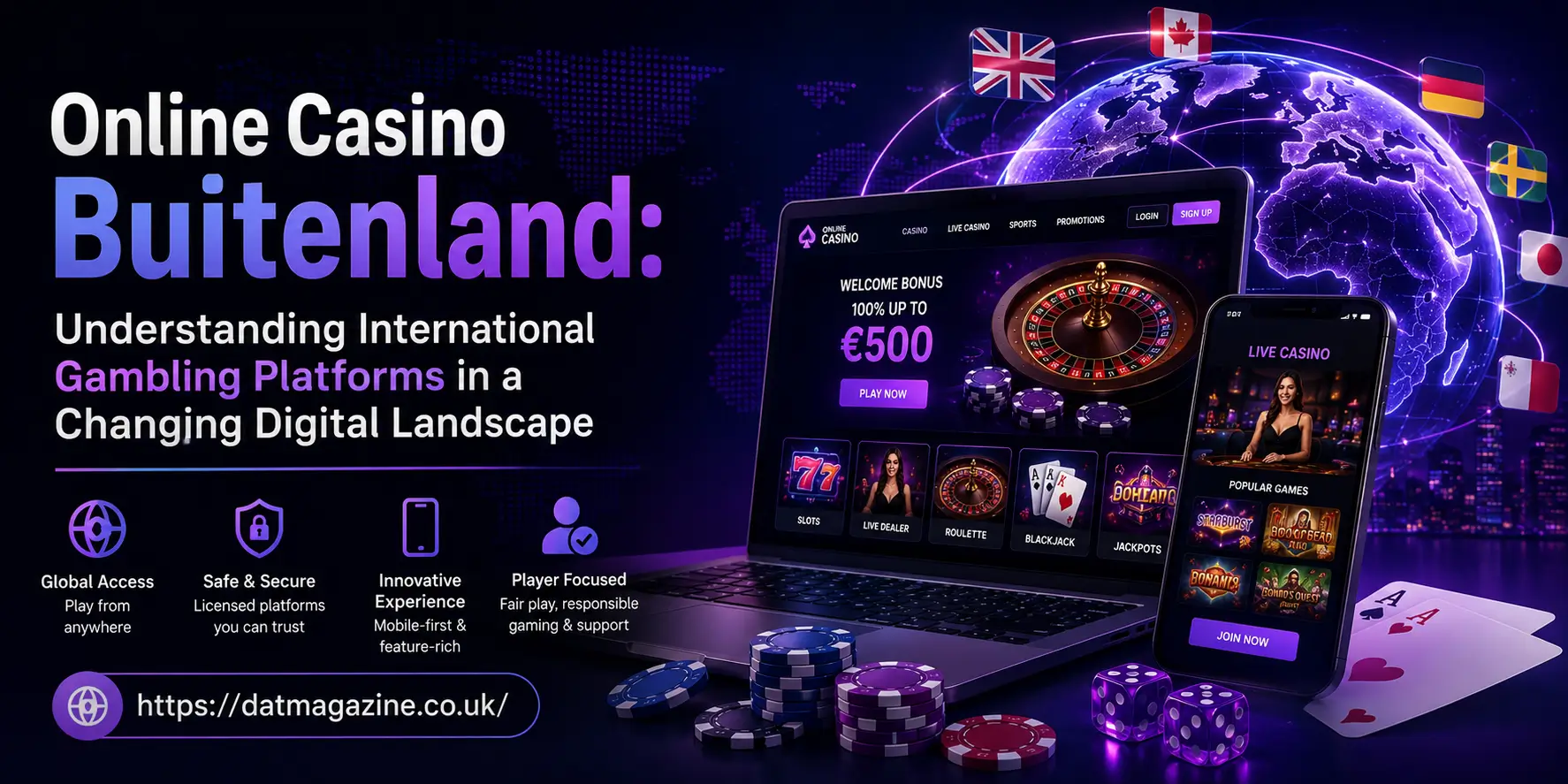 Online Casino Buitenland: Understanding International Gambling Platforms in a Changing Digital Landscape