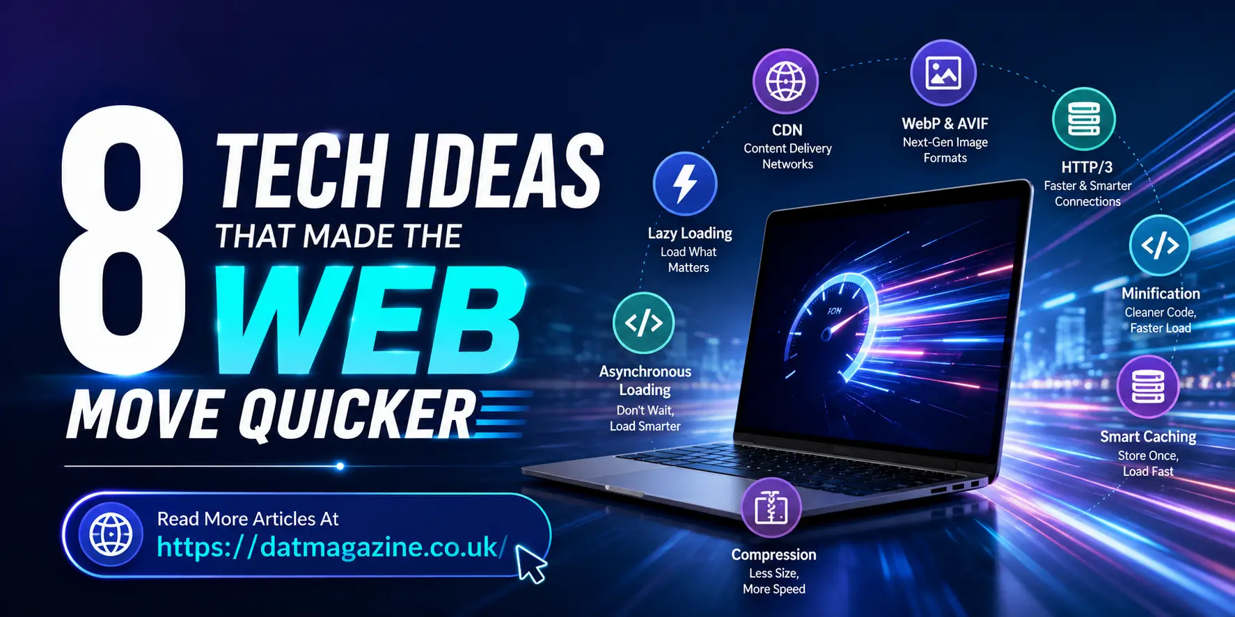 8 Tech Ideas That Made the Web Move Quicker