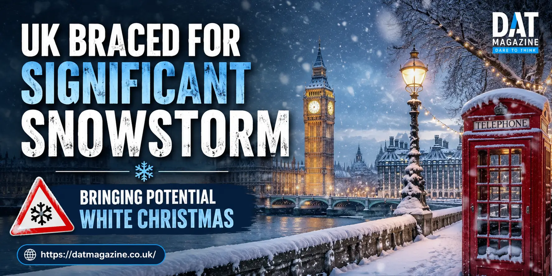 UK Braced for Significant Snowstorm Bringing Potential White Christmas