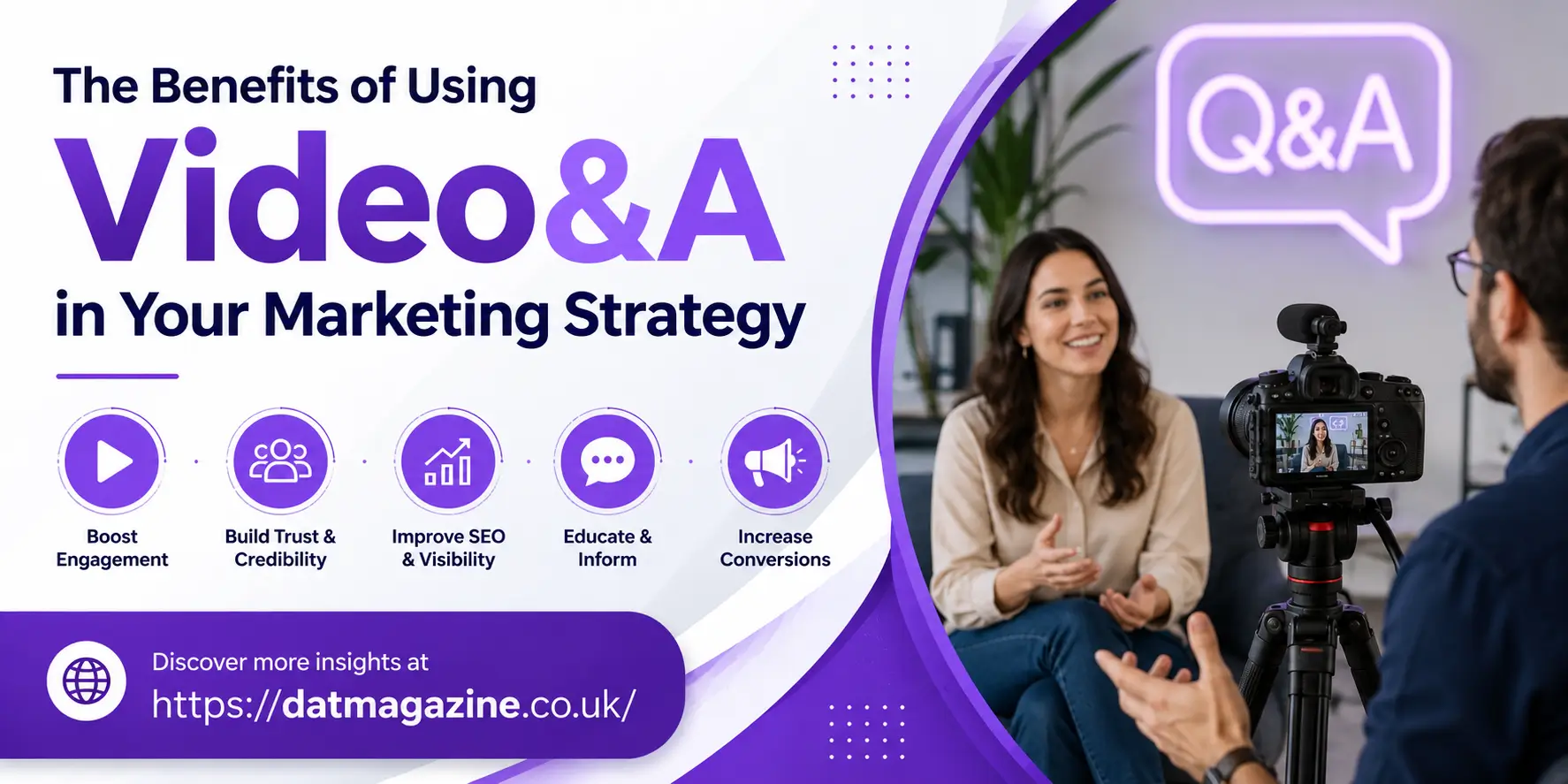 The Benefits of Using Video&A in Your Marketing Strategy