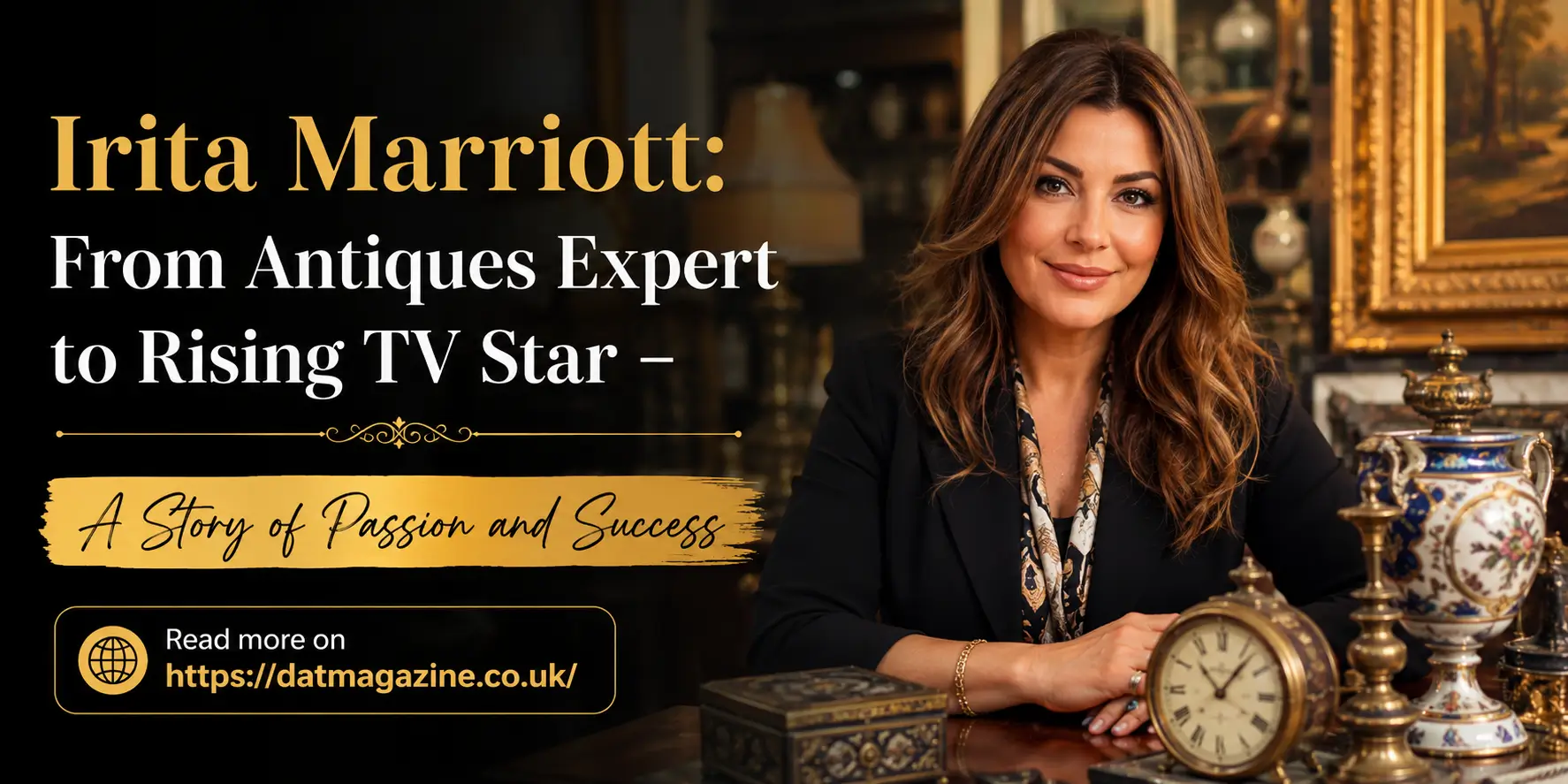 Irita Marriott: From Antiques Expert to Rising TV Star – A Story of Passion and Success
