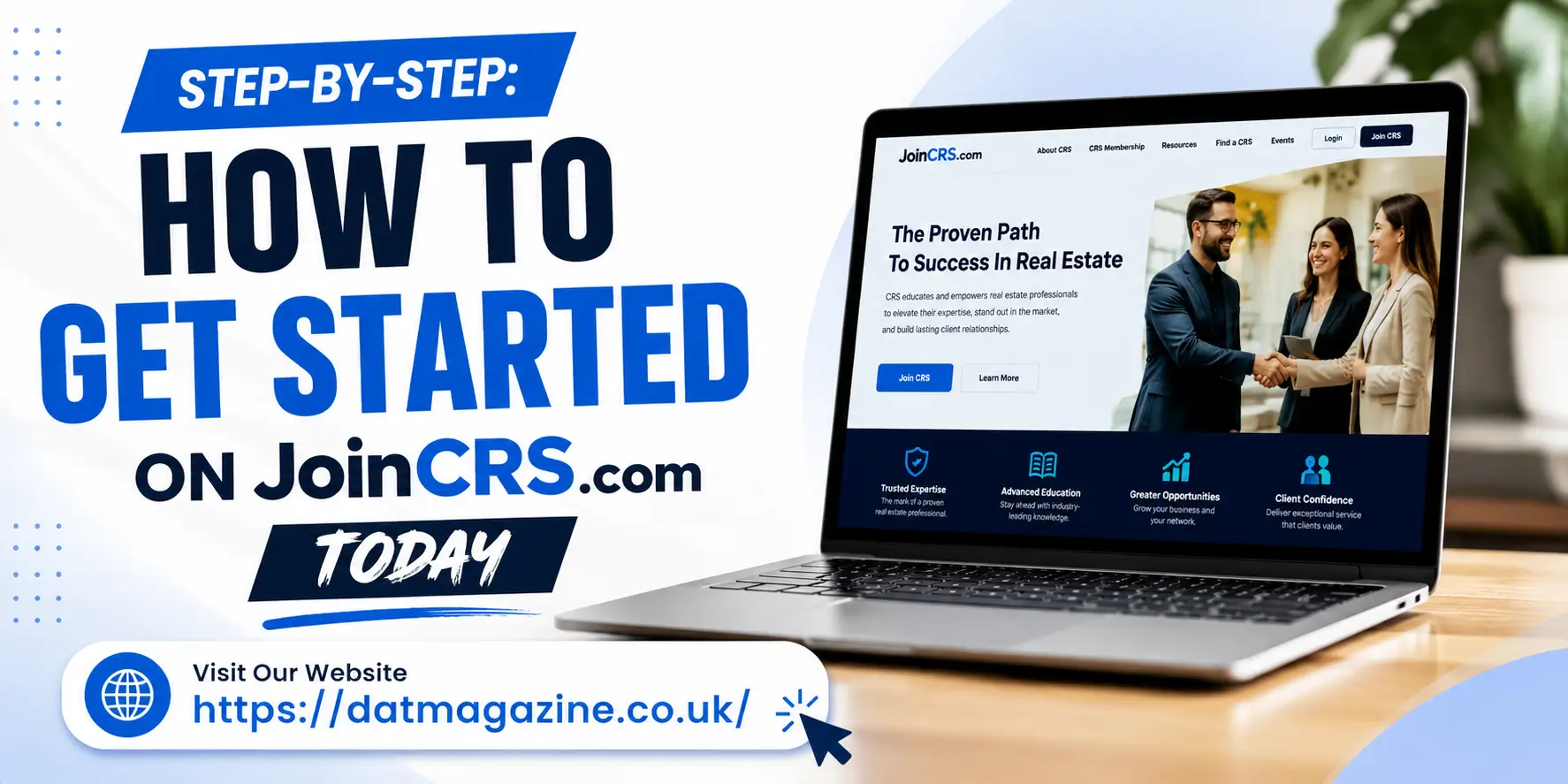 Step-by-Step: How to Get Started on JoinCRS.com Today