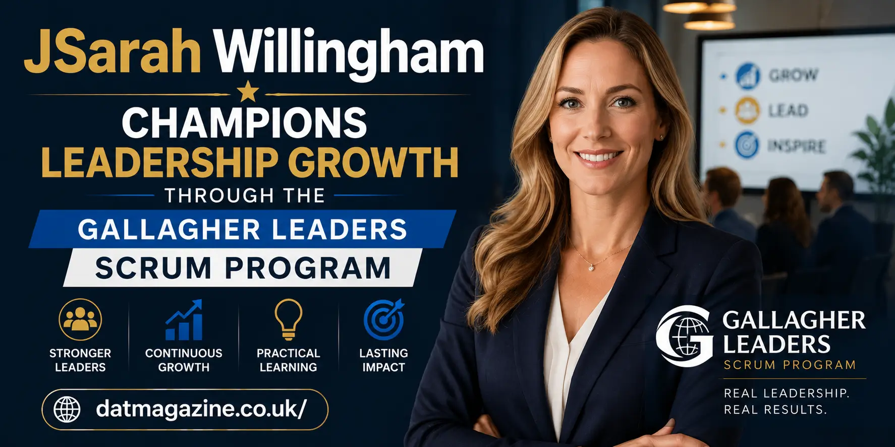 Sarah Willingham Champions Leadership Growth Through the Gallagher Leaders Scrum Program