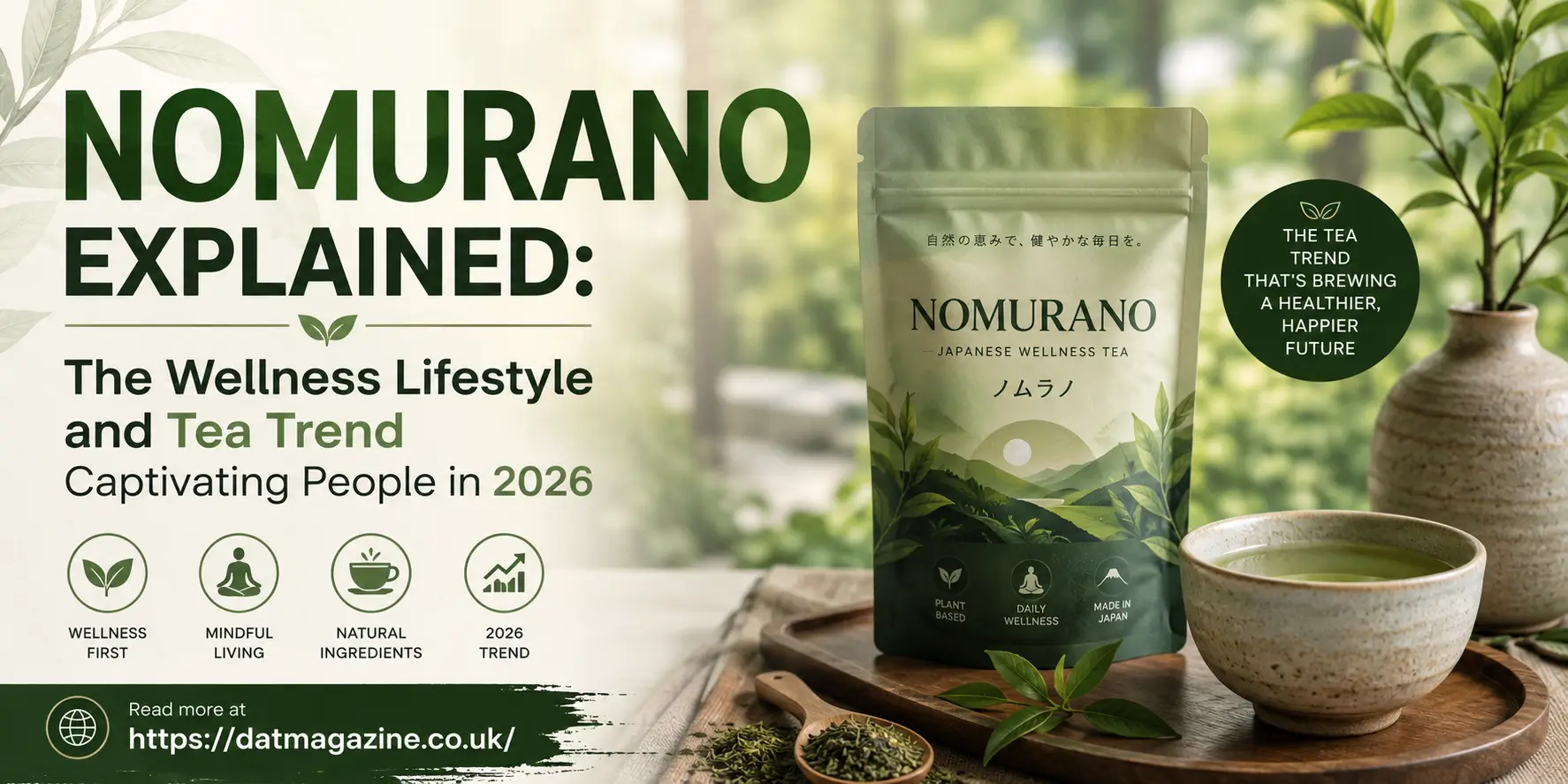 Nomurano Explained: The Wellness Lifestyle and Tea Trend Captivating People in 2026