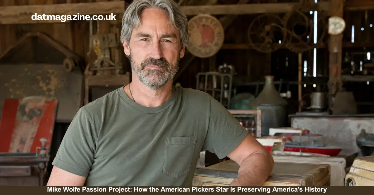 Mike Wolfe Passion Project: How the American Pickers Star Is Preserving America's History