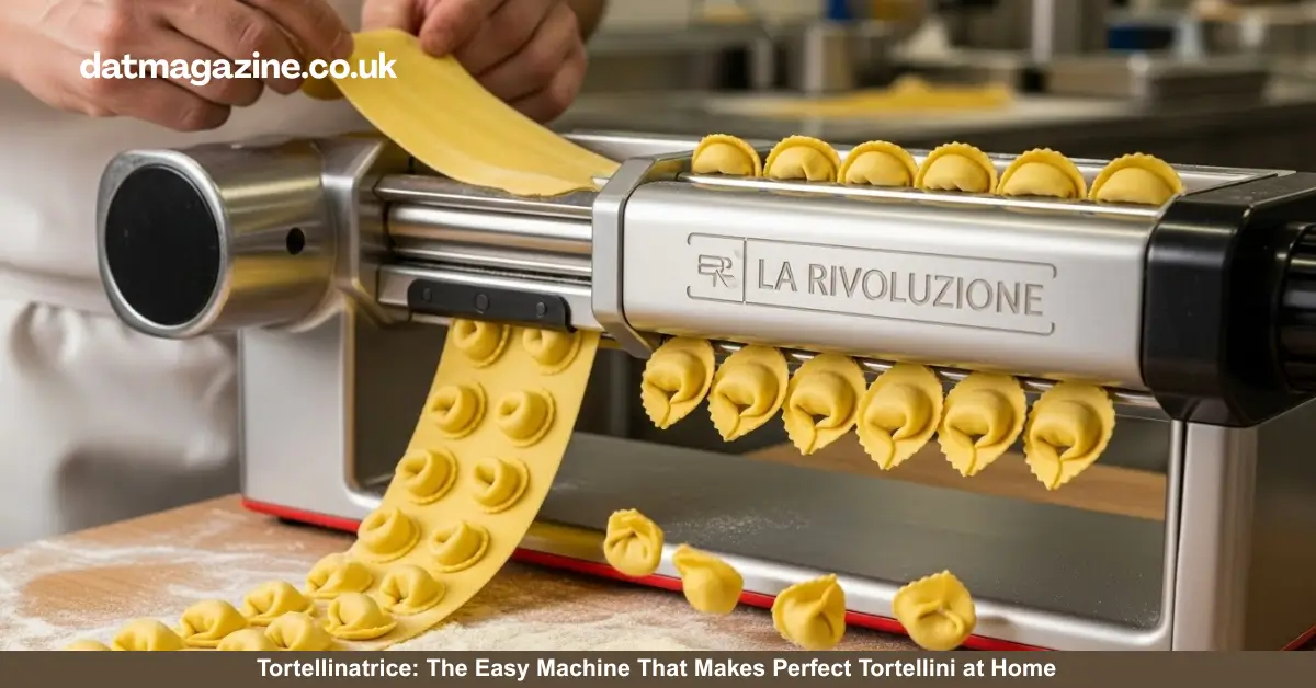Tortellinatrice: The Easy Machine That Makes Perfect Tortellini at Home