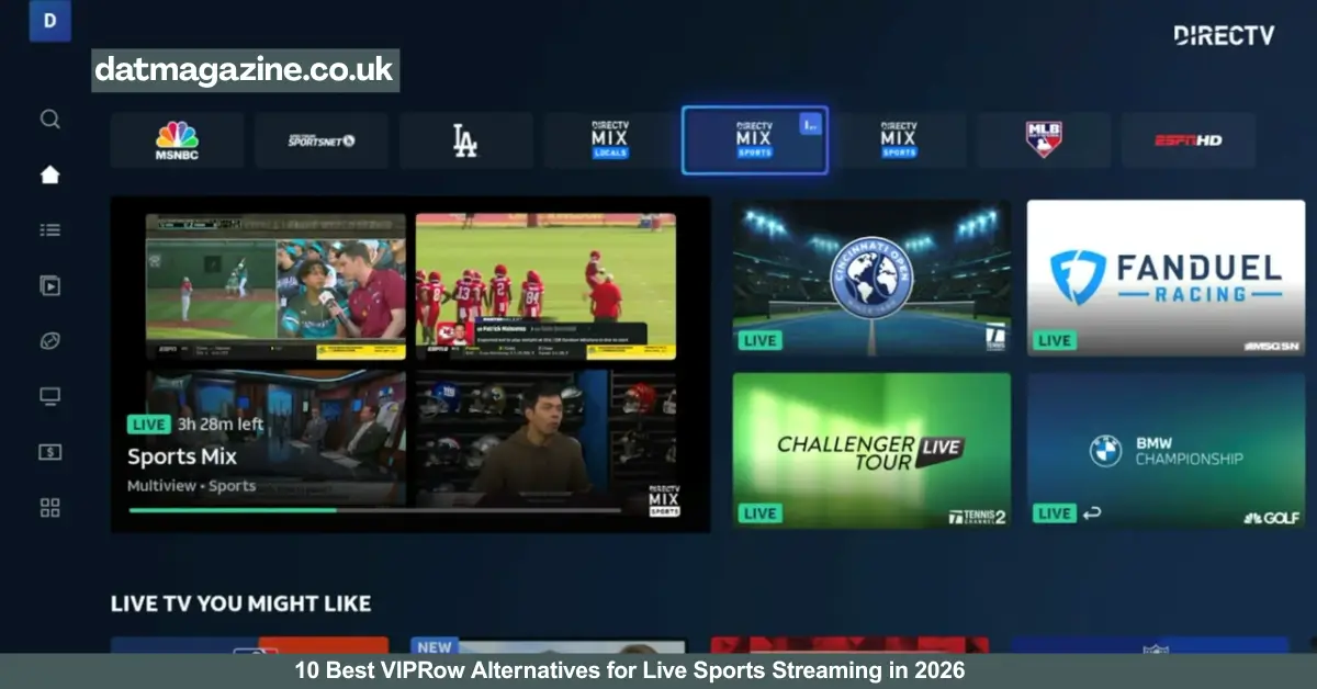 10 Best VIPRow Alternatives for Live Sports Streaming in 2026